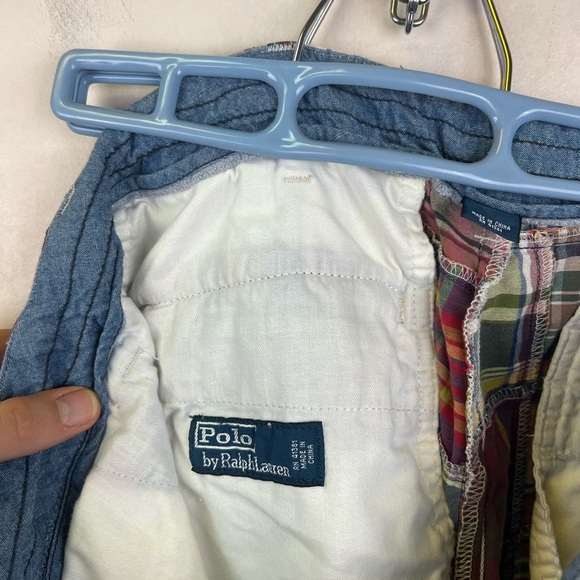 Polo Ralph Lauren Men's Madras Plaid Shorts Size 34 - Picture 7 of 9